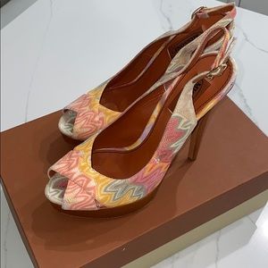 Missoni Peep-toe Stilettos